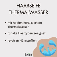 Haarseife Thermalwasser