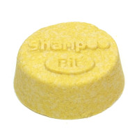 Kornblume-Zitronen ShampooBit helles rundes Seifenstück