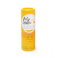 Sonnencreme-Stick LSF 30 gelbe Verpackung