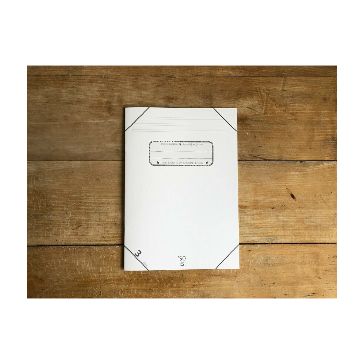 4270001170132 - Schulheft So Isi DIN A4 Nr 3 liniert 3 Klasse | Papier