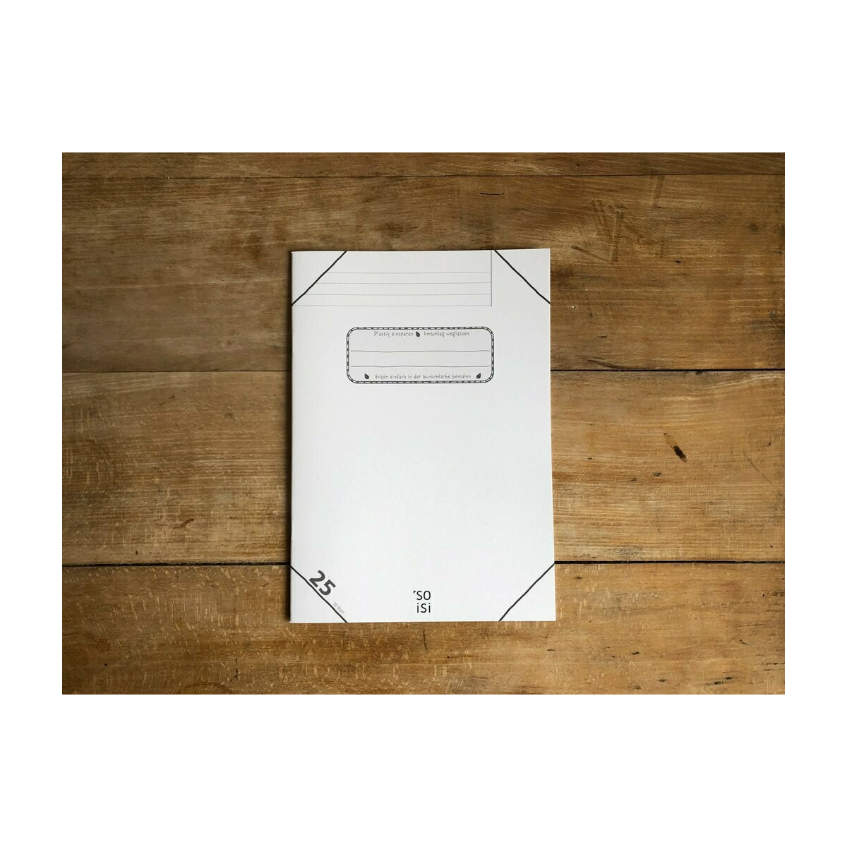 4270001170156 - Schulheft So Isi DIN A4 Nr 25 liniert weißer Rand | Papier