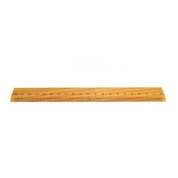 Holzlineal 20 cm
