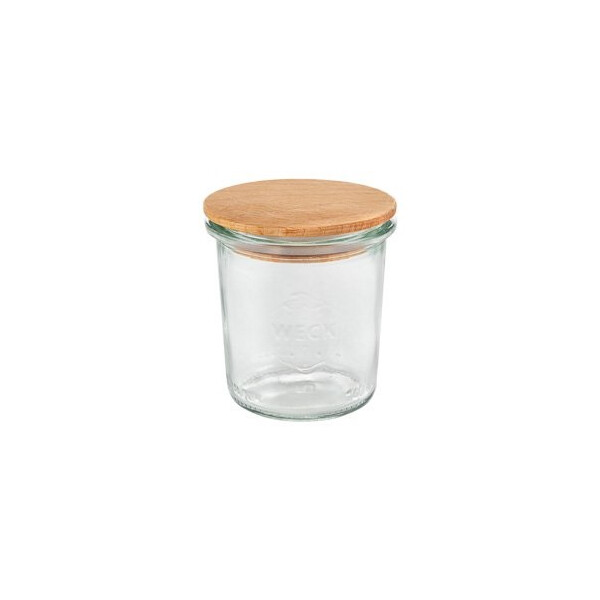 Weck Sturzglas 140 ml mit Holzdeckel