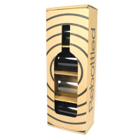 Trinkglas aus Weinflasche 4er Set Mix Rebottled