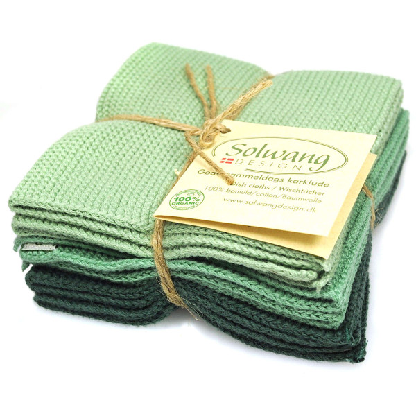 Wischtücher 3er Set Antikgrün