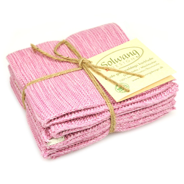 Wischtücher 3er Set Rosa