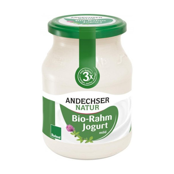 Rahmjoghurt mild 500 g Andechser Bioland