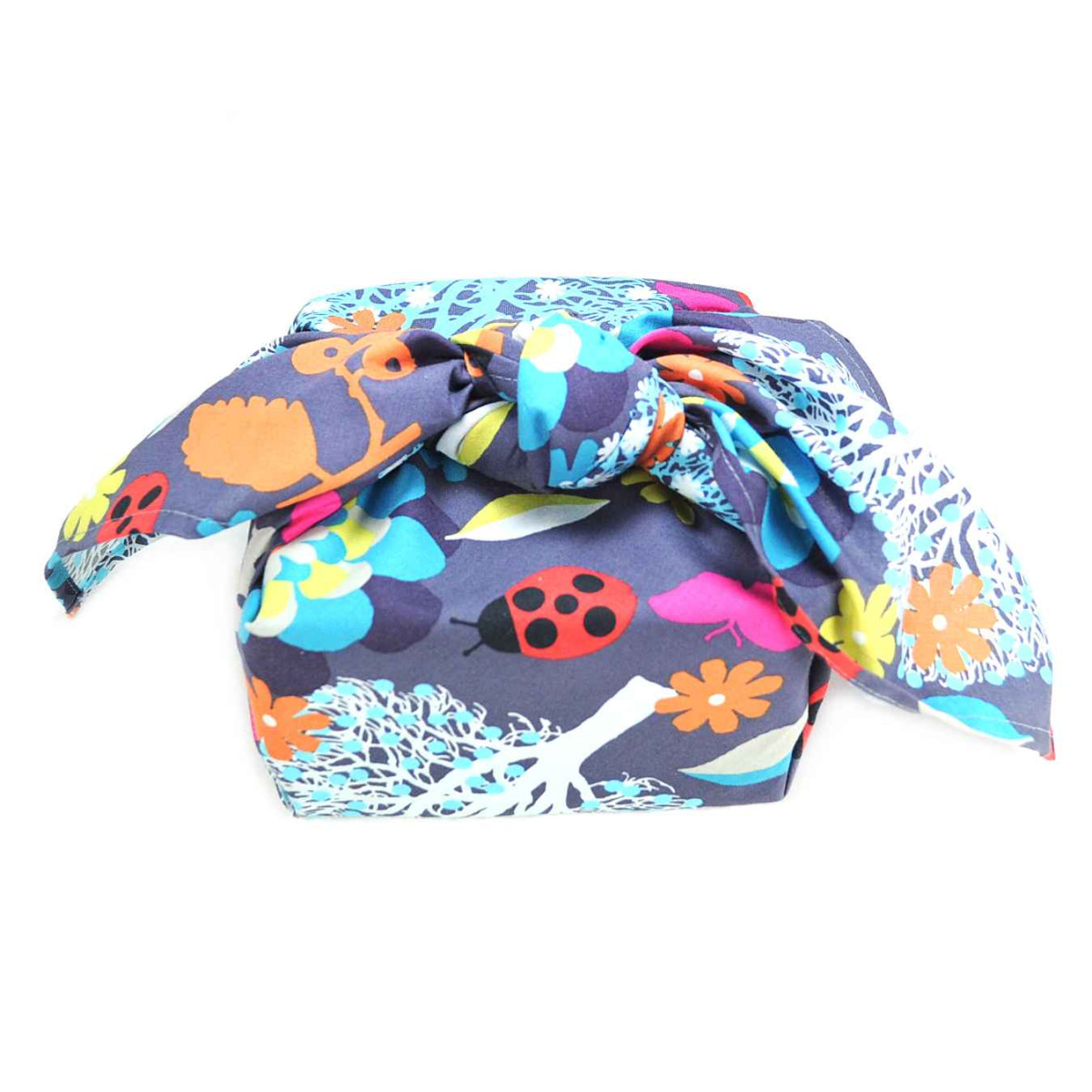 4260460570420 - Furoshiki-Tuch Dream Garden 75 x 75 cm | Bio-Baumwolle