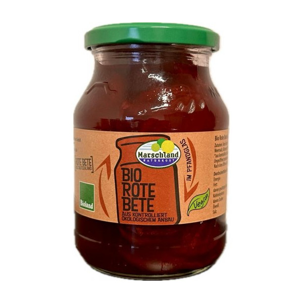 Rote Bete in Scheiben Mehrwegglas 540 g