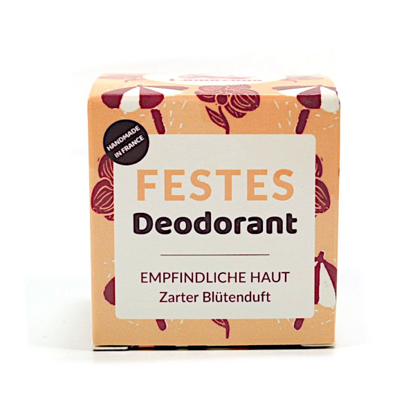 Festes Deodorant Sensible Haut Blumiger Duft
