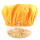 Schüsselhaube Wiederverwendbare 30 cm Orange