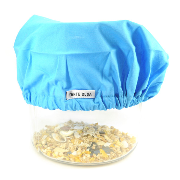 Schüsselhaube Wiederverwendbare 30 cm Blau