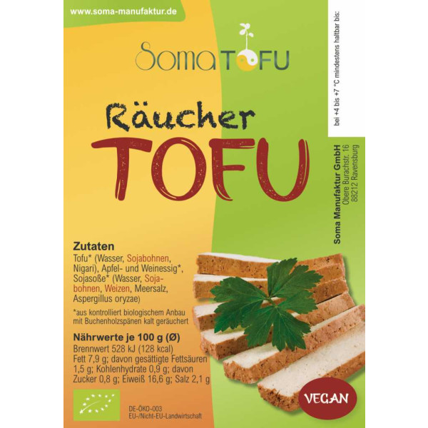 Räuchertofu ca. 250 g Soma Tofu