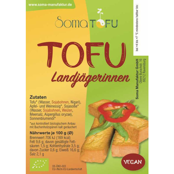 Landjägerinnen Soma Tofu ca. 45 g