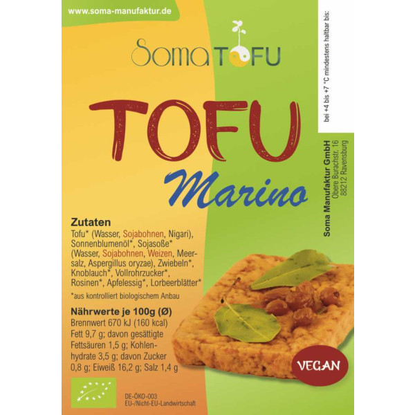 Marino Tofu ca.120 g Soma Tofu