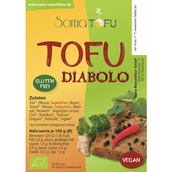 Diabolo Tofu ca.120 g Soma Tofu