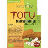 Bratschnitte Meerrettich ca. 100 g  Soma Tofu
