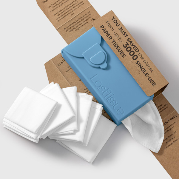 LastSwab Beauty Wattestäbchen in grün und in der Hülle liegend