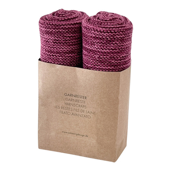 Wischtücher aus Garnresten 2er Set Berry Mix