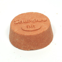 Calendula-Ghassoul ShampooBit rundes rosanes Seifenstück
