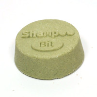 Alge Grüntee ShampooBit grünes rundes Seifenstück