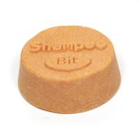 Orangen-Salbei ShampooBit oranges rundes Seifenstück