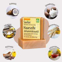 Haarseife Johanniskraut