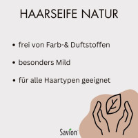 Haarseife Natur