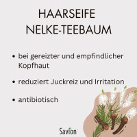 Haarseife Nelke-Teebaum