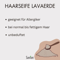 Haarseife Lavaerde - DEL