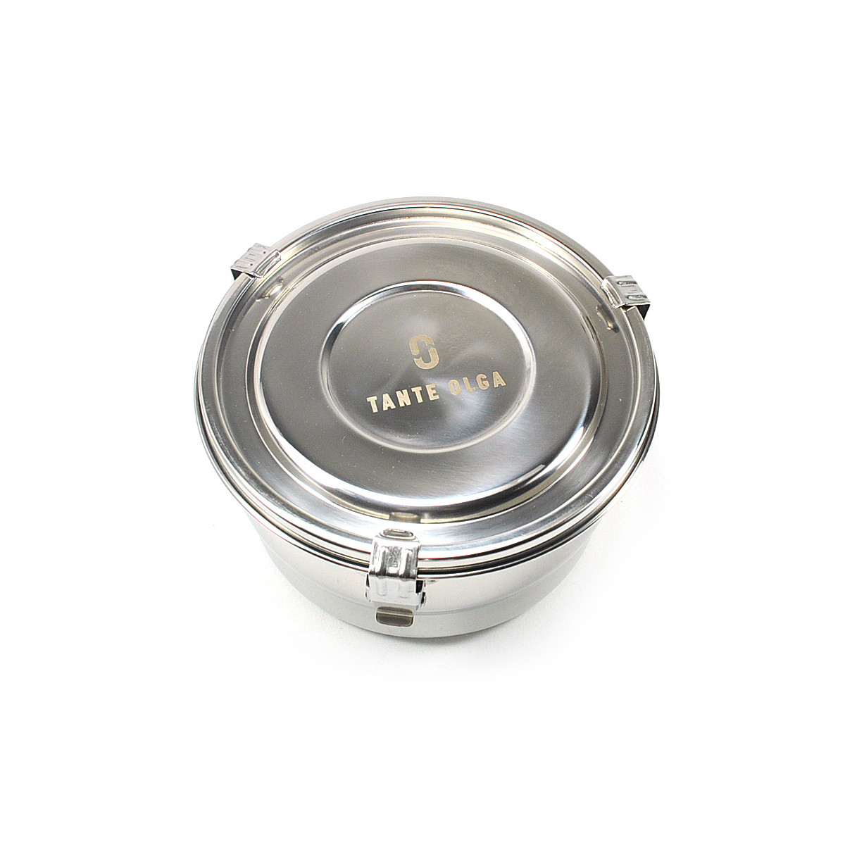 4260460570291 - Edelstahldose Ø 145 cm dichtschließend | Edelstahl Silikon